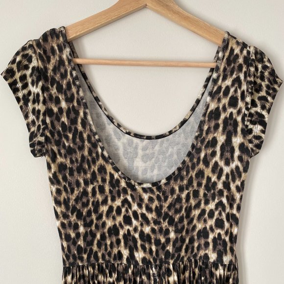 Cotton On Leopard Mini Dress Size S (AU 10) - Picture 4 of 9